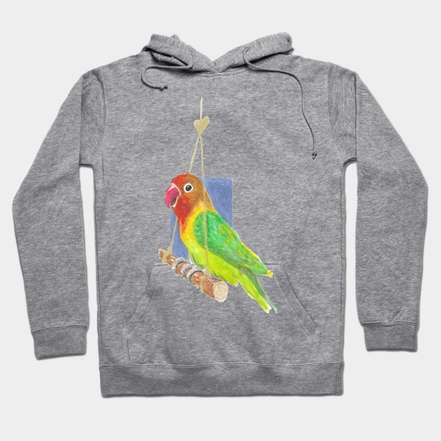 Lovebird Hoodie by Créa'RiBo